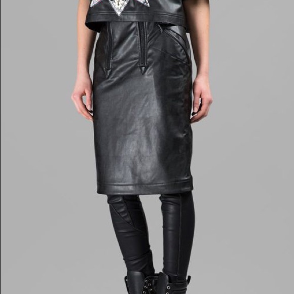 KTZ Leather Skirt - Picture 2 of 6